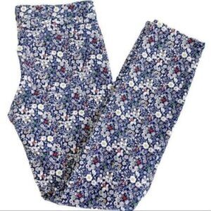 J.Crew Toothpick Liberty Art floral ankle jeans Style 49191 size 25